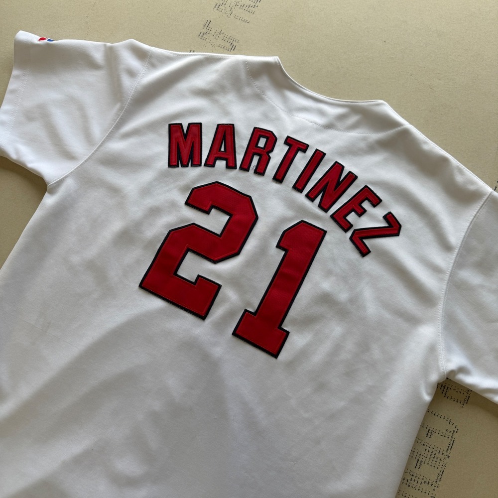 Vintage Russell Athletic St. Louis Cardinals Tino Martinez 21 Baseball Jersey